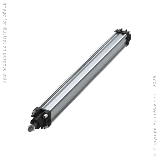 [70200386] CILINDRO PNEUMATICO ISO D40X500 STELO MASCHIO M12X1,25