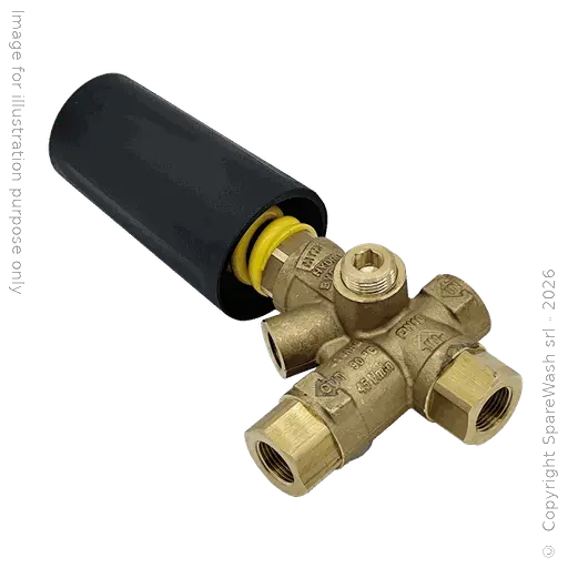 [61100053] VÁLVULA DE DERIVACIÓN 180BAR 45L/M G3/8 BRV31 T