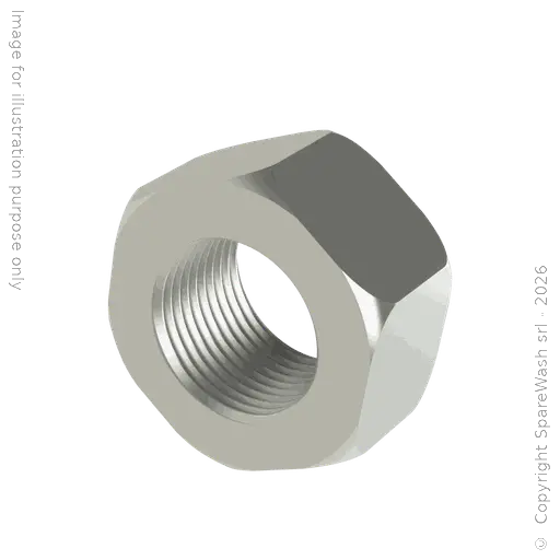 [90400919] HEXAGON NUT HIGH PROFILE M20X1,5 GALVANIZED