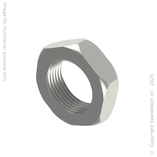 [90400926] HEXAGON NUT LOW PROFILE M20X1,5 GALVANIZED