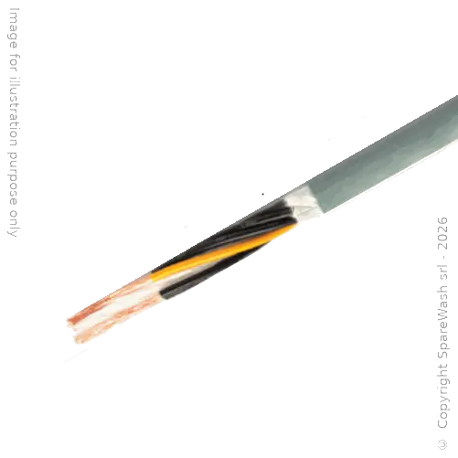 [10700105] CÂBLE DE POSE MOBILE BLINDÉ 4X1,5 PVC 50M