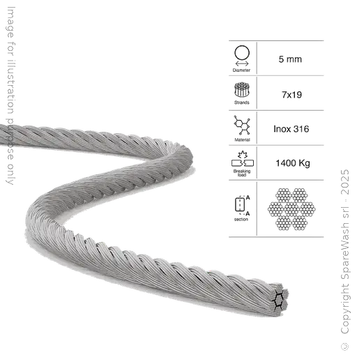 [20600235] FUNE INOX 316 D5