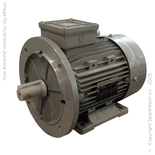 [10100585] MOTORE 3KW 100G B5+B3 2P 230-400V 50/60HZ IP56 CV