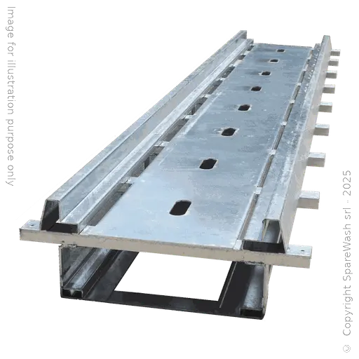 [90600500] MODULO INTERMEDIO TRASPORTATORE CATENA P75 L3300