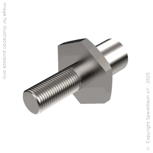 [20800123] AXE POUR GALET - CHARIOT BROSSE LATERALE