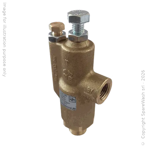 [61100077] VALVOLA DI SICUREZZA 200BAR G3/8 SR