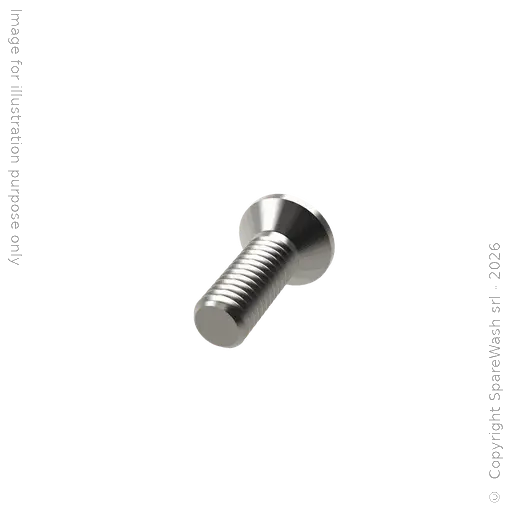 [90401145] TORNILLO DE CABEZA AVELLANADA CON HUECO HEXAGONAL M6X18 ACERO INOXIDABLE