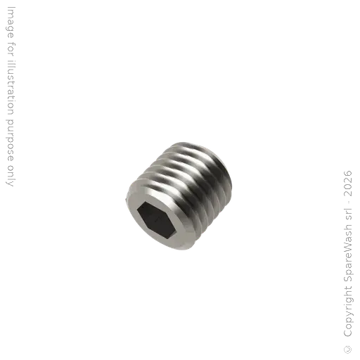 [90401220] GRANO PUNTA CONICA M10X10 INOX
