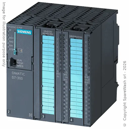 [10500101] CPU 314C-2 PTP S7-300 24DI+16DO+4AI+2AO 24VDC [NUOVO]