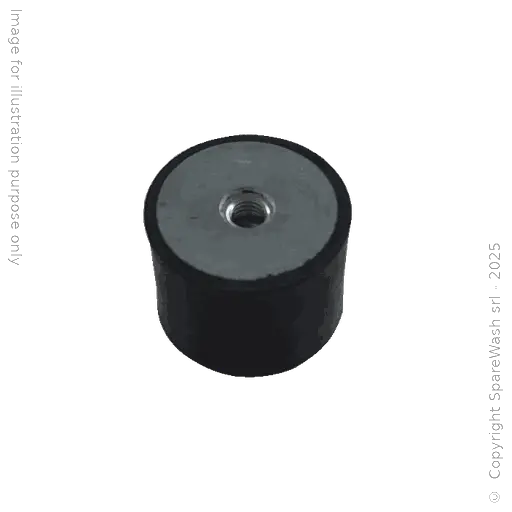 [90300165] CYLINDRICAL BUFFER D40X30 THREAD M8X8