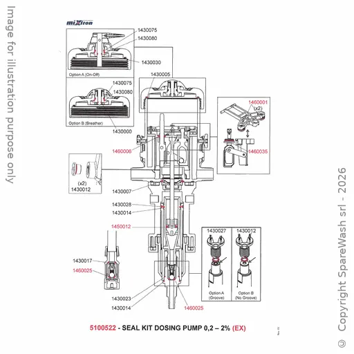 [40400075] SEAL KIT 0,2-2% VITON EXTREME