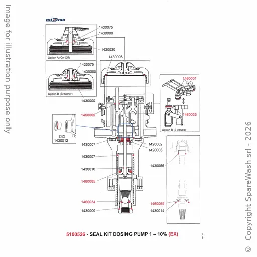 [40400099] KIT DE JOINT 1-10% VITON EXTREME