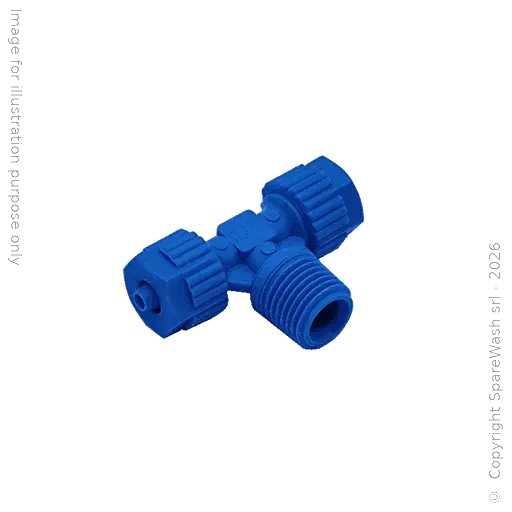 [70500967] RACCORD T G1/4 TUYAU D6 PP