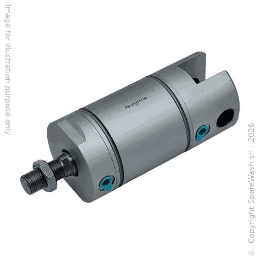 [70200614] CILINDRO PNEUMATICO A DISEGNO D63X23 STELO MASCHIO M16X1,5