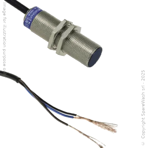 [10300299] INDUKTIVER SENSOR D18 L62 NC - KABEL 2M - 5MM PNP 12/48VDC