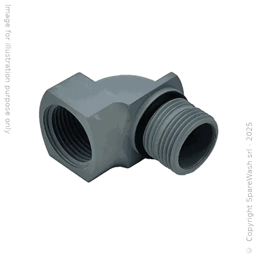 [19900308] FITTING 90° M20X1,5 M-F POLYAMIDE