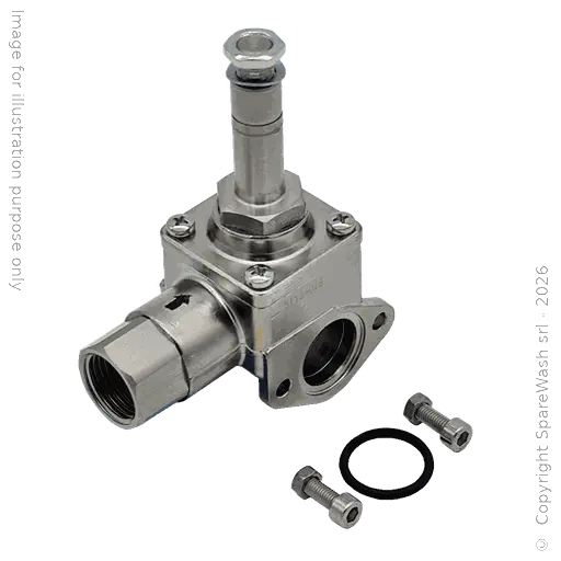 [60300584] ELECTROVÁLVULA MODULARE 2/2 G1/2 VITON NC LATÓN NIQUELADO