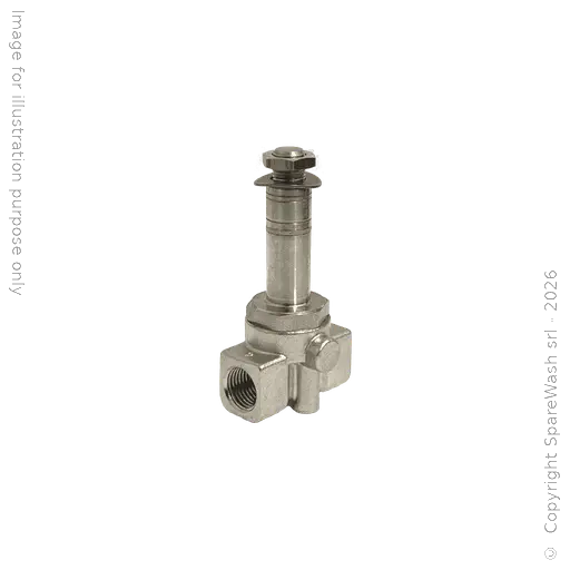 [60300041] ELECTROVÁLVULA 2/2 G1/4 PTFE NC ACERO INOXIDABLE