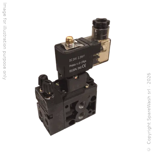 [70100013] ELECTROVÁLVULA NEUMÁTICA MONOESTABLE 4/2 G1/8 24VDC