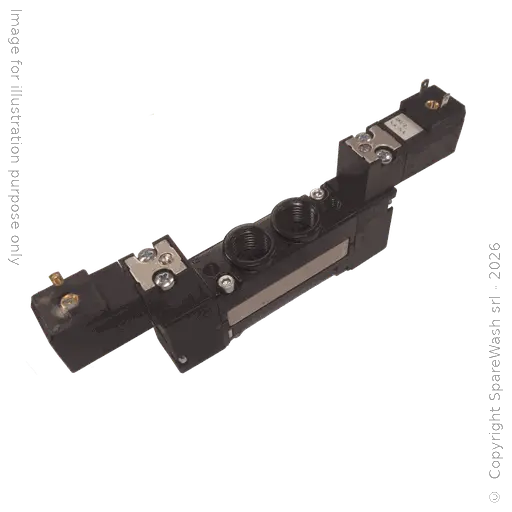 [70100082] ELETTROVALVOLA PNEUMATICA MODULARE BISTABILE 3/2 NO+NO 24VDC