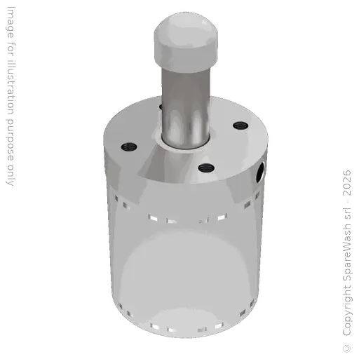[70200010] CILINDRO PNEUMATICO A DISEGNO D63X18 STELO SPECIALE