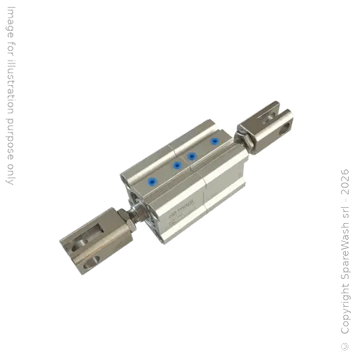 [70200201] ENTGEGENGESETZTE PNEUMATIKZYLINDER D25X12 SPEZIELLE STANGE