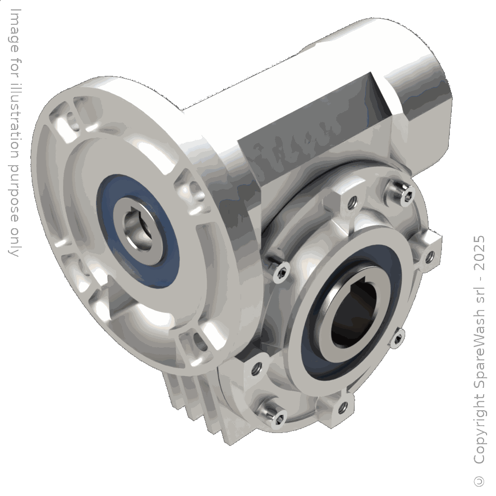 WORM GEARBOX BONFIGLIOLI VF 49P I45 P71B14 HOLLOW SHAFT D25 Sparewash
