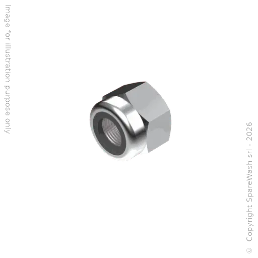 [90400230] DADO AUTOBLOCCANTE ALTO M5 ZINCATO
