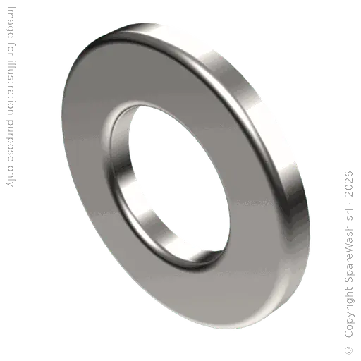 [90400254] FLACHE SCHEIBE STAHL D8 ELDELSTAHL