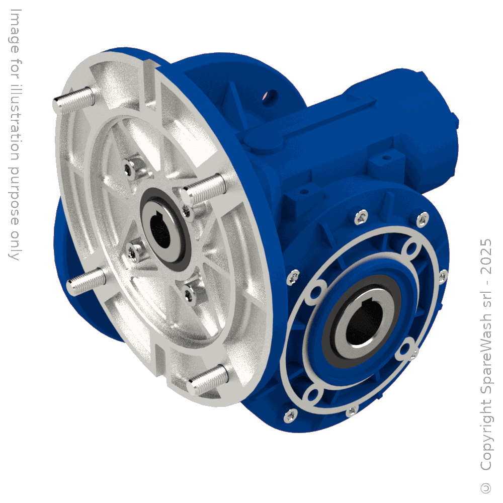 WORM GEARBOX STM RMI 70FL I15 P80B5 HOLLOW SHAFT D28 Sparewash