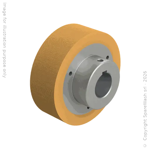 [20400125] GALET POUR  CHARIOT BROSSE LATÉRAL