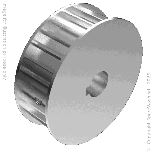 [21200076] TOOTHED PULLEY F. SB CART MOVEMENT
