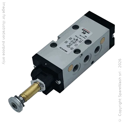 [70100112] ELECTROVÁLVULA NEUMÁTICA MONOESTABLE 5/2 G1/8