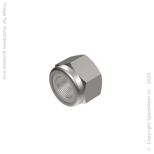 [90400384] ÉCROU AUTOBLOQUANT HAUT M20 ACIER INOXYDABLE