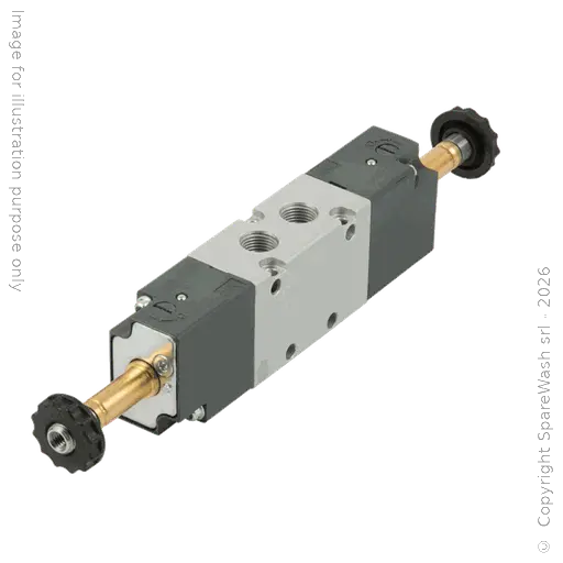 [70100143] ELETTROVALVOLA PNEUMATICA BISTABILE 5/2 G1/8