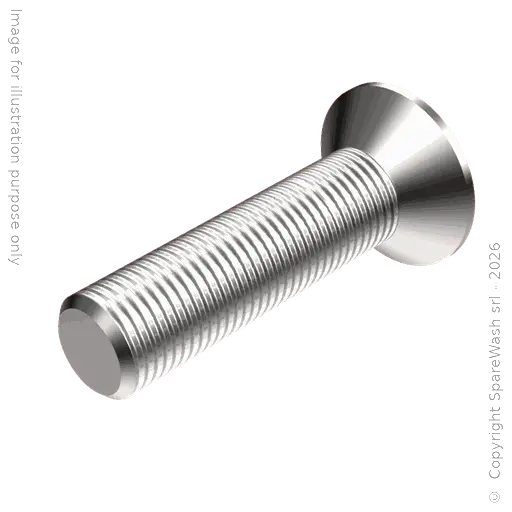 [90400421] VIS À SIX PANS CREUX À TÊTE FRAISÉE M10X70 ACIER INOXYDABLE