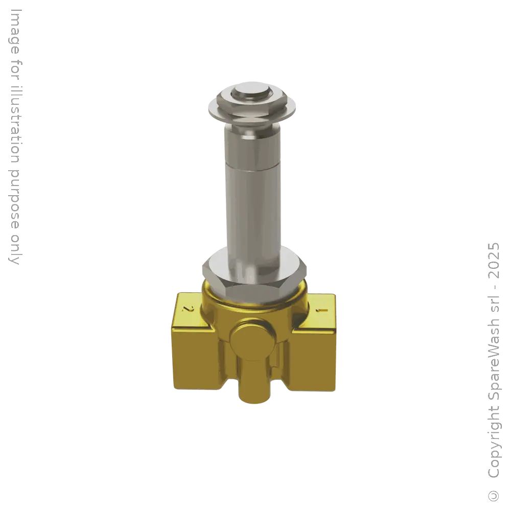 ELETTROVALVOLA ALTA PRESSIONE 2/2 G1/4 PTFE NC 100BAR