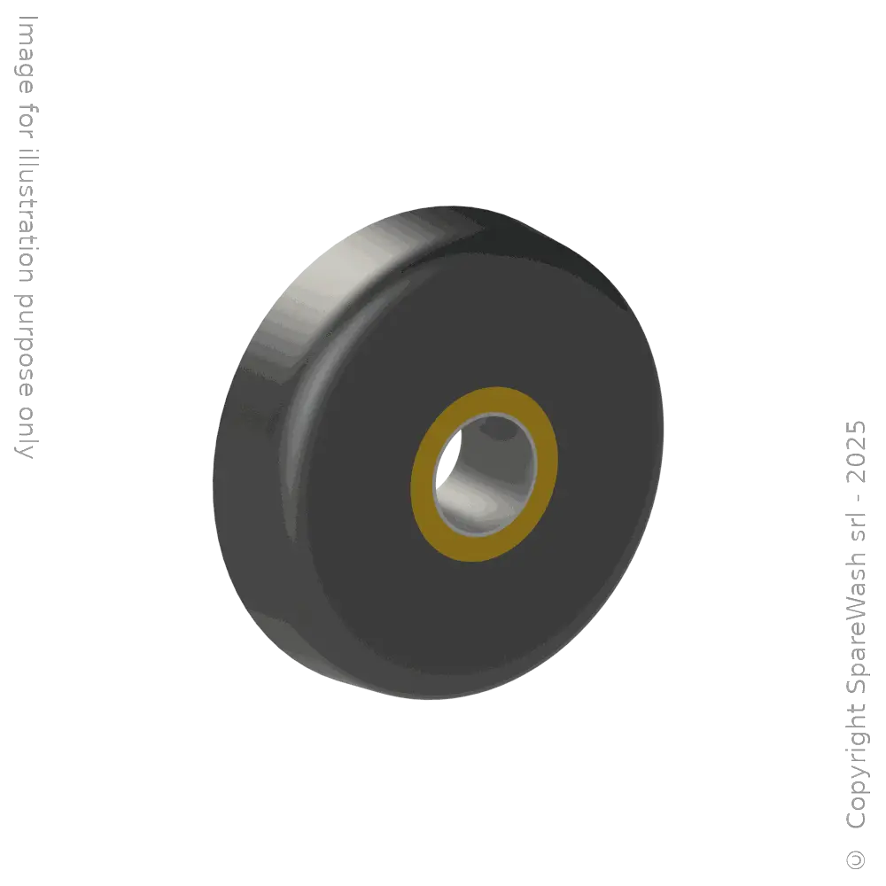 RUOTA CARRELLO SPAZZOLA VERTICALE