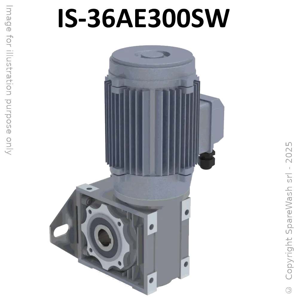 MOTORIDUTTORE TRAINO 0,37KW 47RPM 