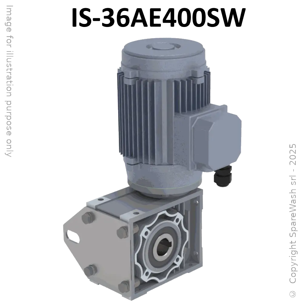 MOTORIDUTTORE TRAINO 0,37KW 47RPM 