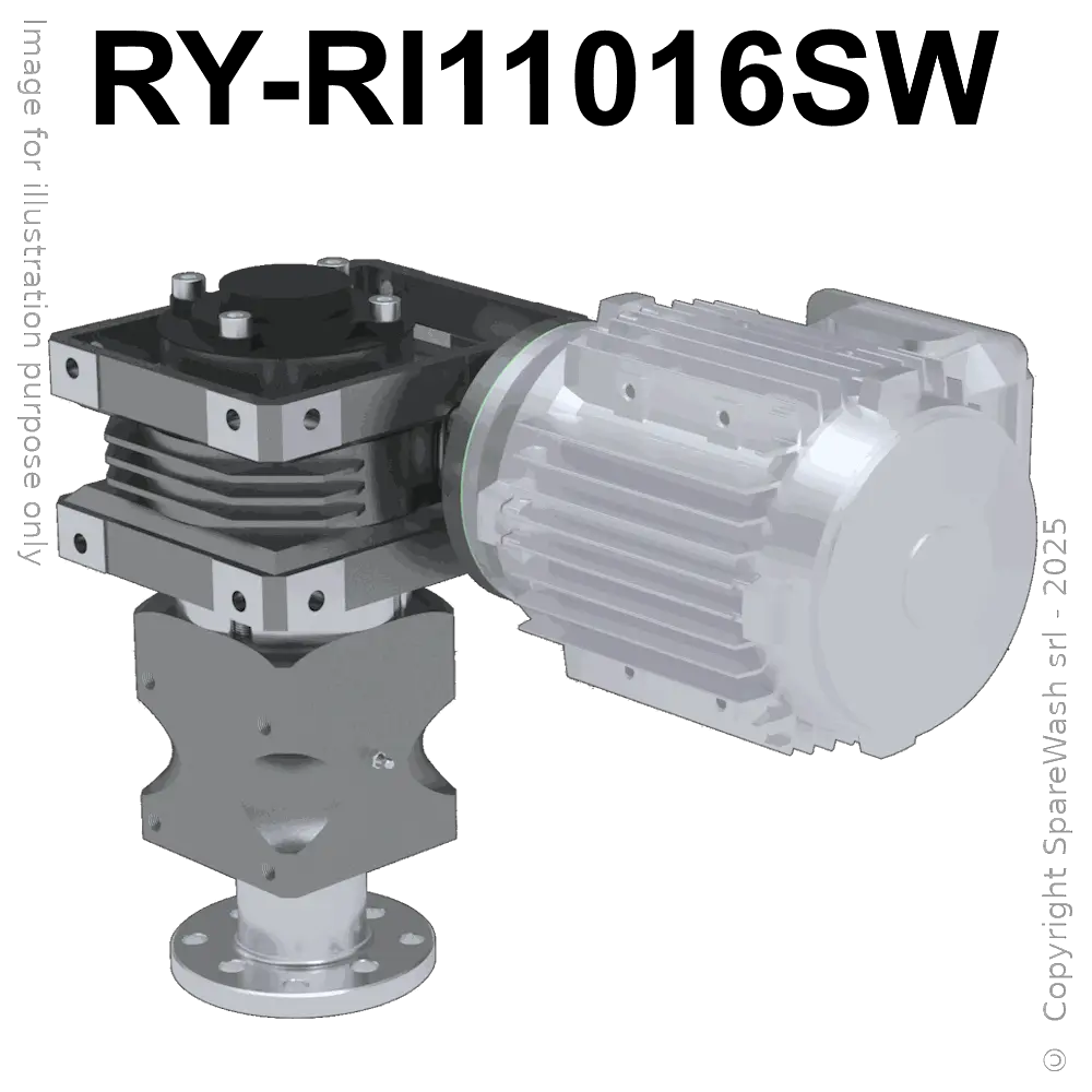 MOTORIDUTTORE ROTAZIONE SPV E SPO 1,1KW 116RPM