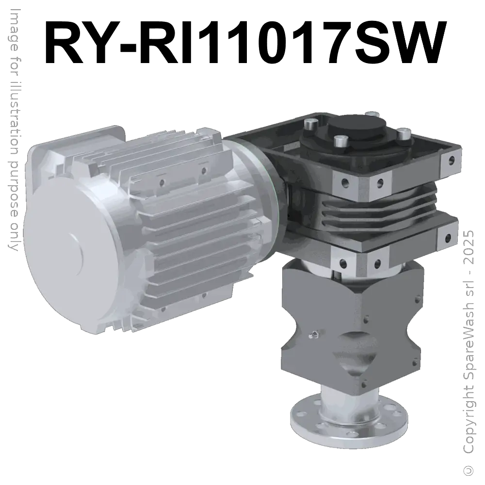 MOTORIDUTTORE ROTAZIONE SPV E SPO 1,1KW 116RPM