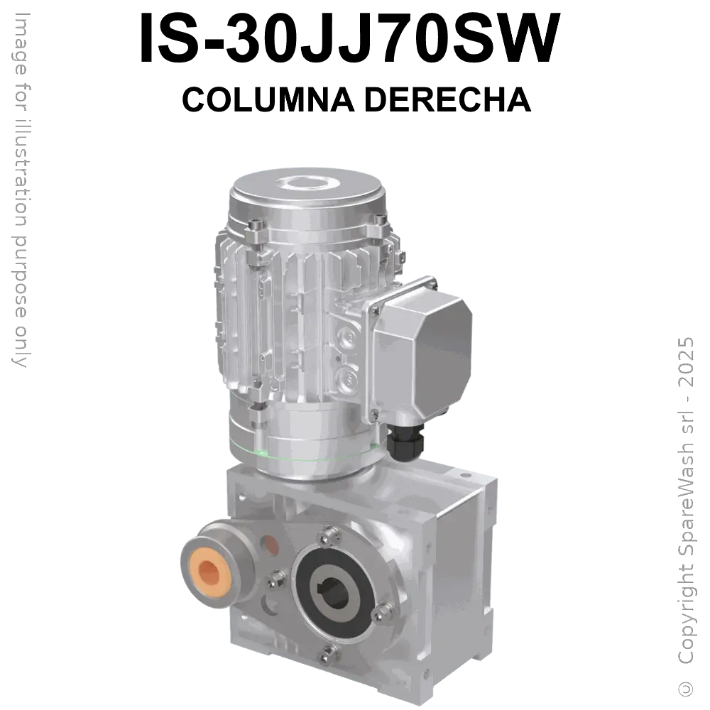 MOTORIDUTTORE TRAINO 0,37KW 35RPM