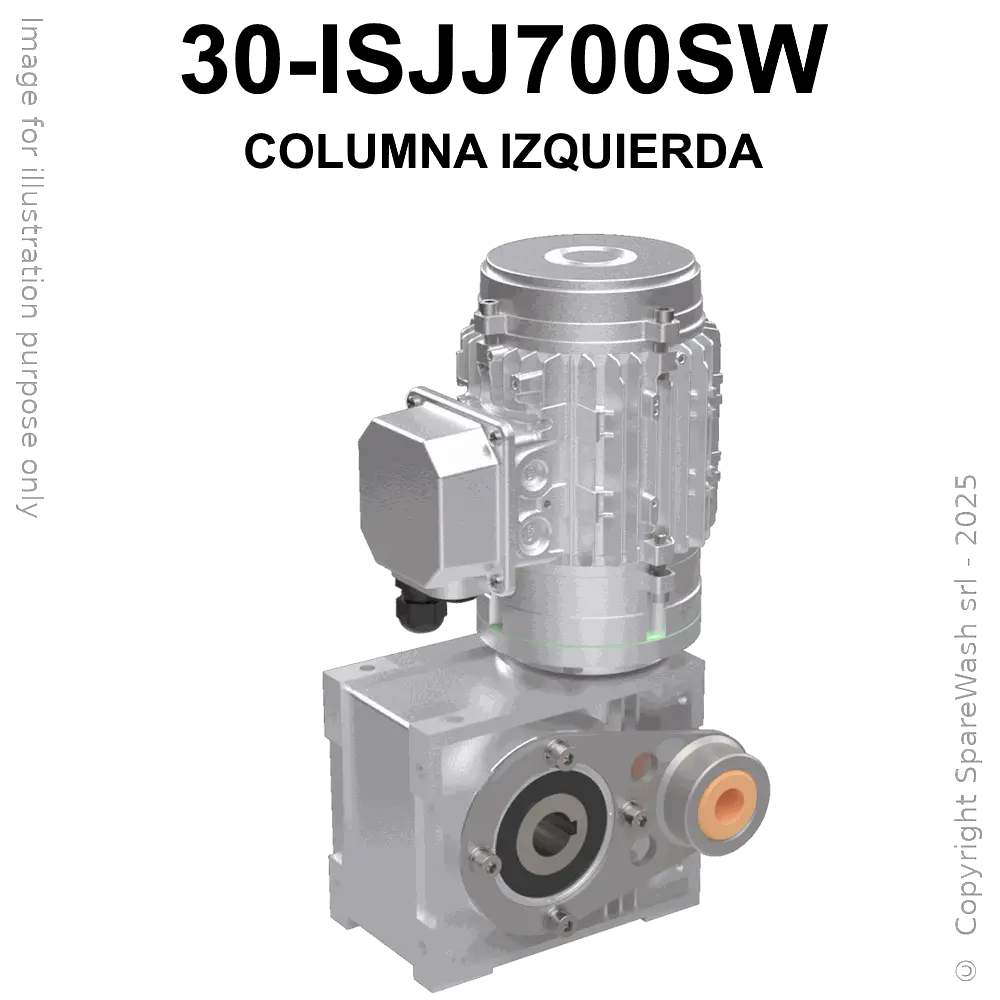 MOTORIDUTTORE TRAINO 0,37KW  35RPM