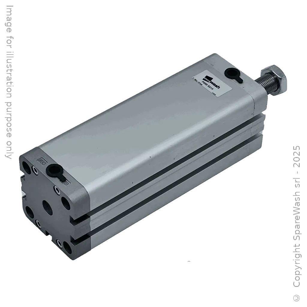 CILINDRO PNEUMATICO COMPATTO D50X145 STELO MASCHIO M16X1,5 