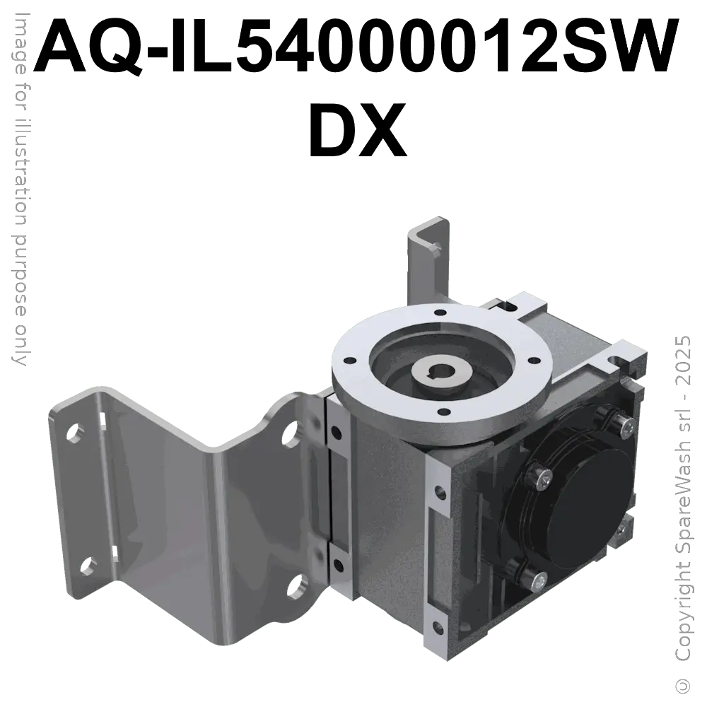 RIDUTTORE VITE SENZA FINE CHIARAVALLI CHM 040 I:30 P63B14 ALBERO CAVO D18 + SUPPORTO