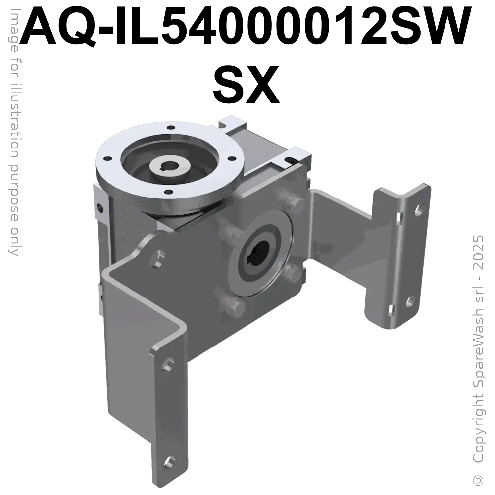 RIDUTTORE VITE SENZA FINE CHIARAVALLI CHM 040 I:30 P63B14 ALBERO CAVO D18 +  SUPPORTO