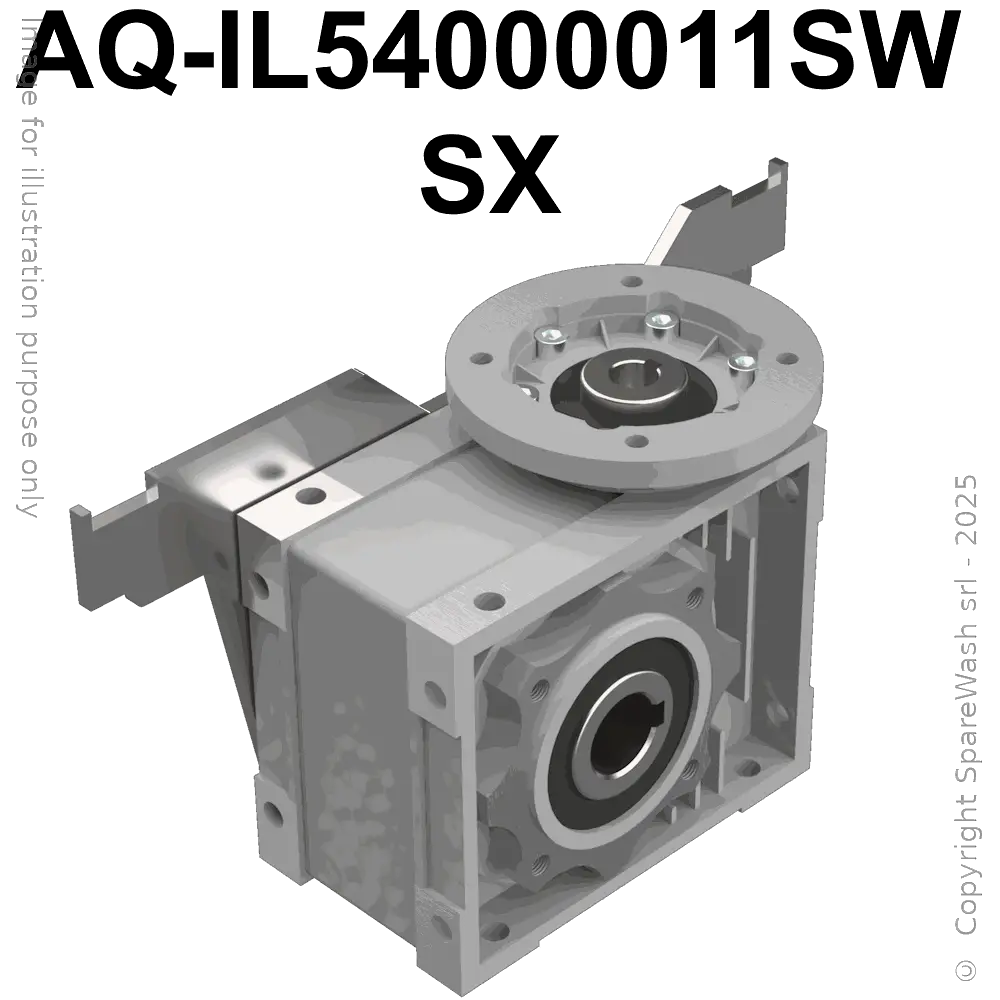 RIDUTTORE VITE SENZA FINE CHIARAVALLI CHM 050 I:50 P71B14 ALBERO CAVO D25 + SUPPORTO S11, SH11  E S111