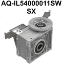 RIDUTTORE VITE SENZA FINE CHIARAVALLI CHM 050 I:50 P71B14 ALBERO CAVO D25 + SUPPORTO S11, SH11  E S111