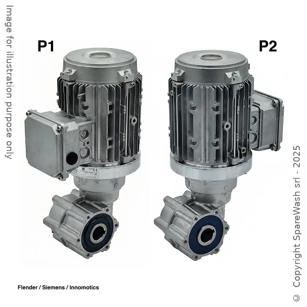 MOTORIDUTTORE FLENDER 1,1KW I:11 127RPM 230-400V 50HZ II